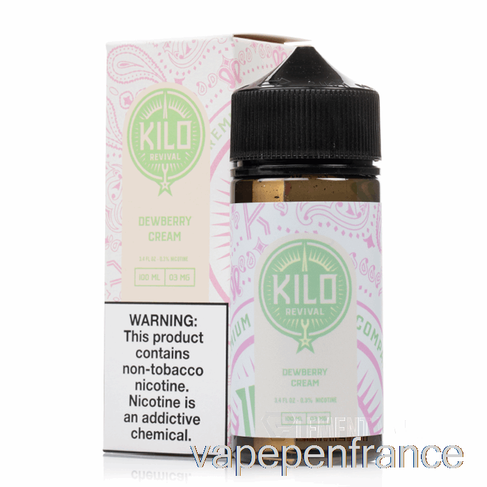 Crème De Myrtille - Kilo Revival - 100ml 0mg Stylo Vape